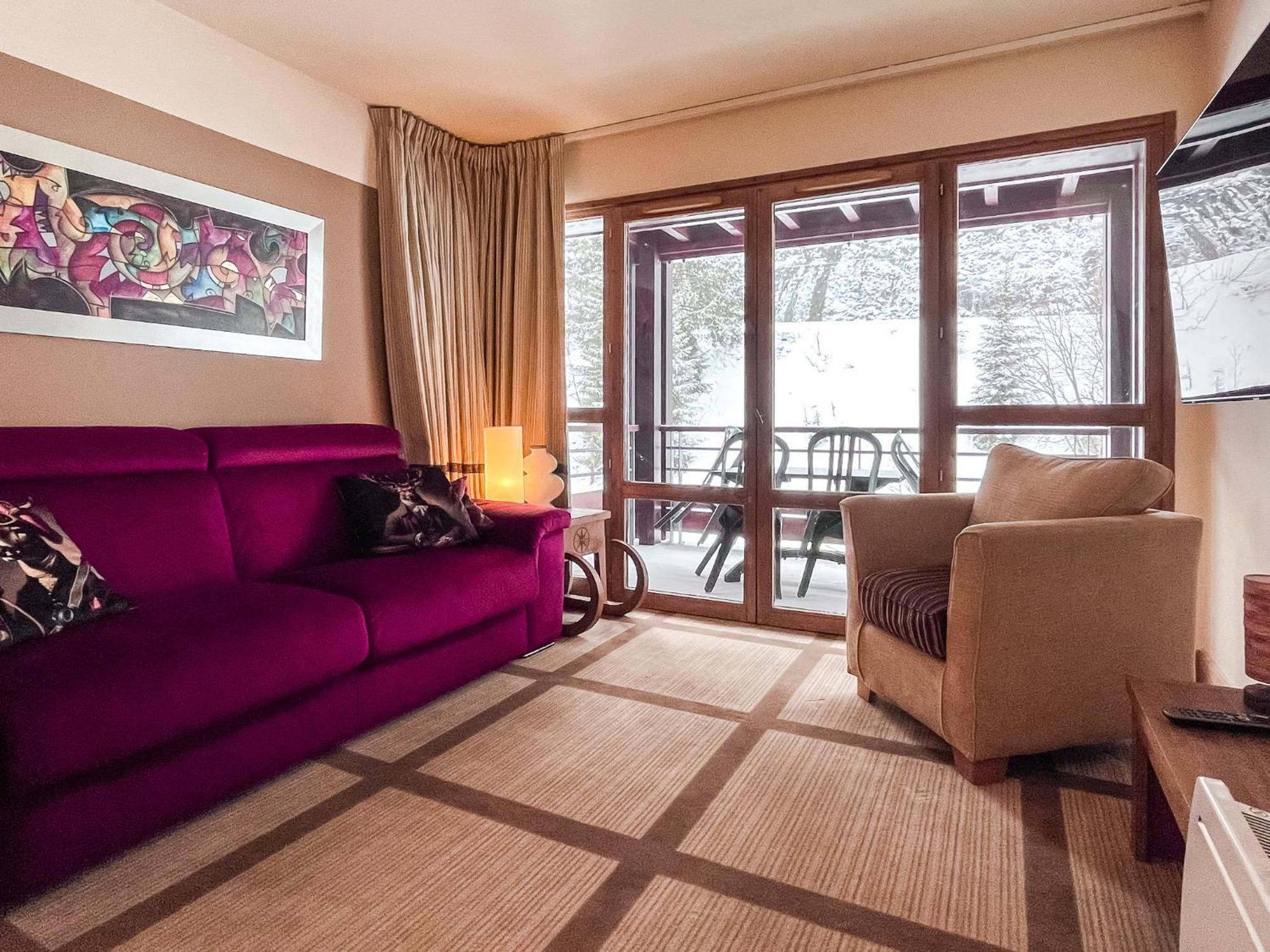 Large One-Bedroom Apartment, Wheelchair Adapted, Les Terrasses D'Eos Flaine Kültér fotó