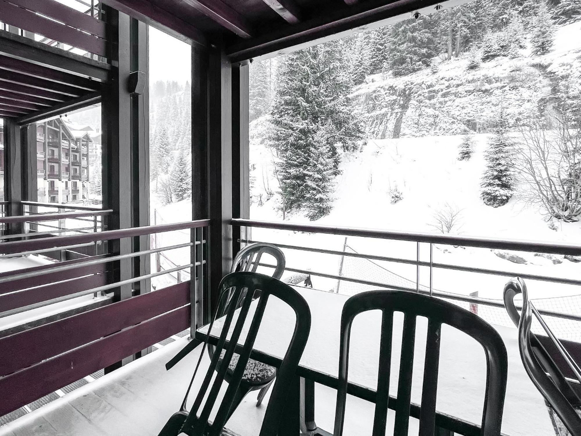 Large One-Bedroom Apartment, Wheelchair Adapted, Les Terrasses D'Eos Flaine Kültér fotó