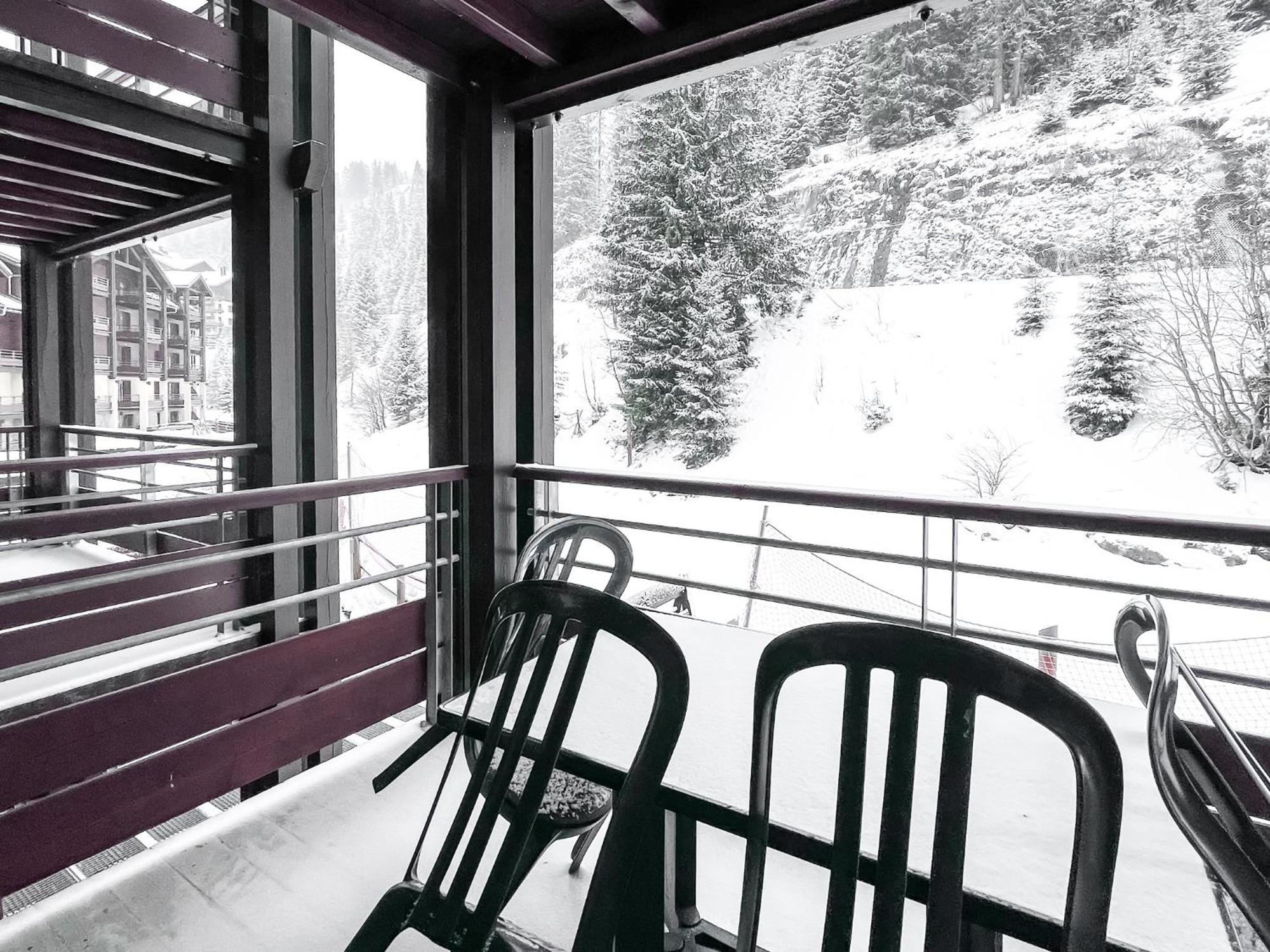 Large One-Bedroom Apartment, Wheelchair Adapted, Les Terrasses D'Eos Flaine Kültér fotó