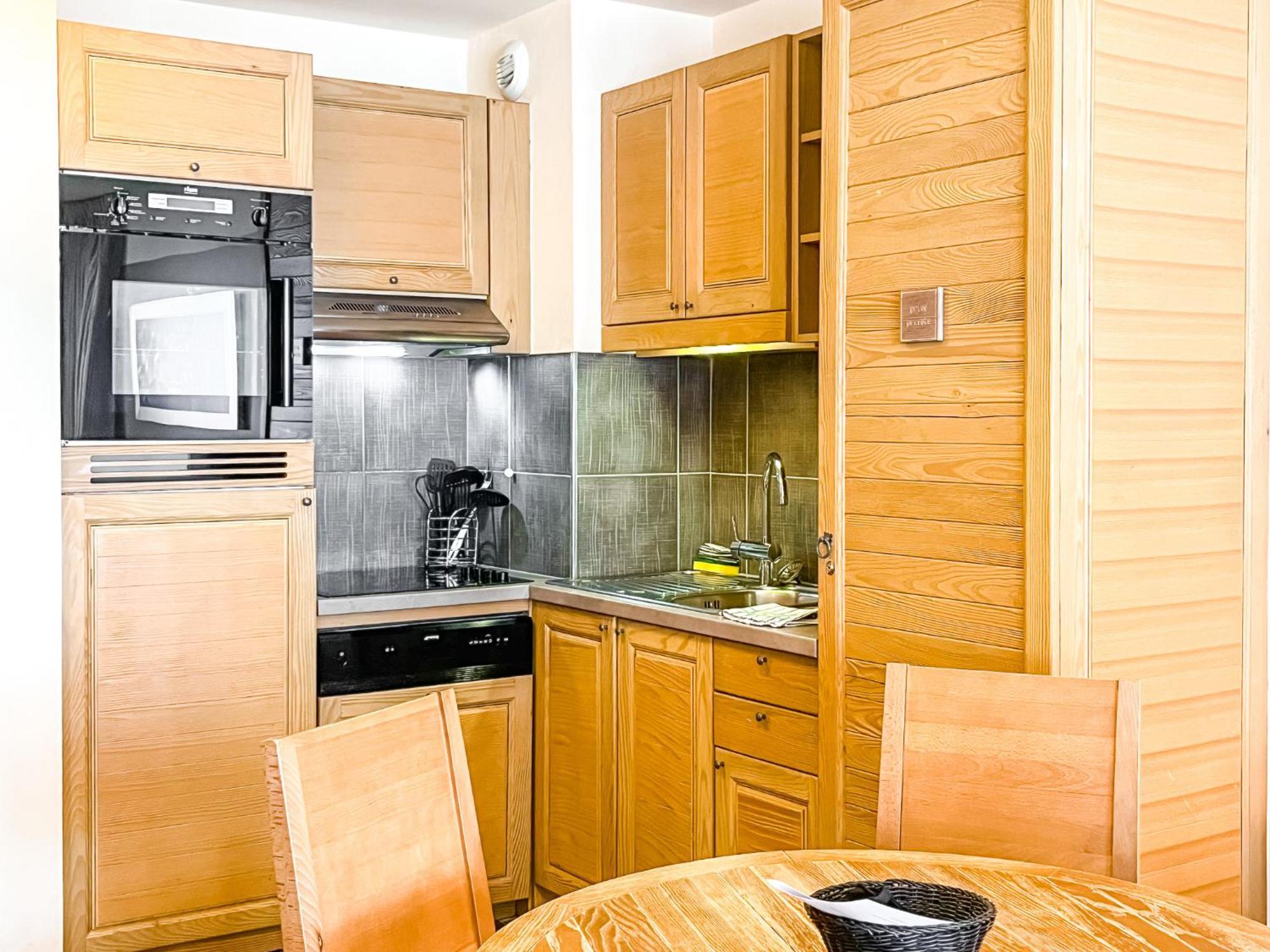 Large One-Bedroom Apartment, Wheelchair Adapted, Les Terrasses D'Eos Flaine Kültér fotó