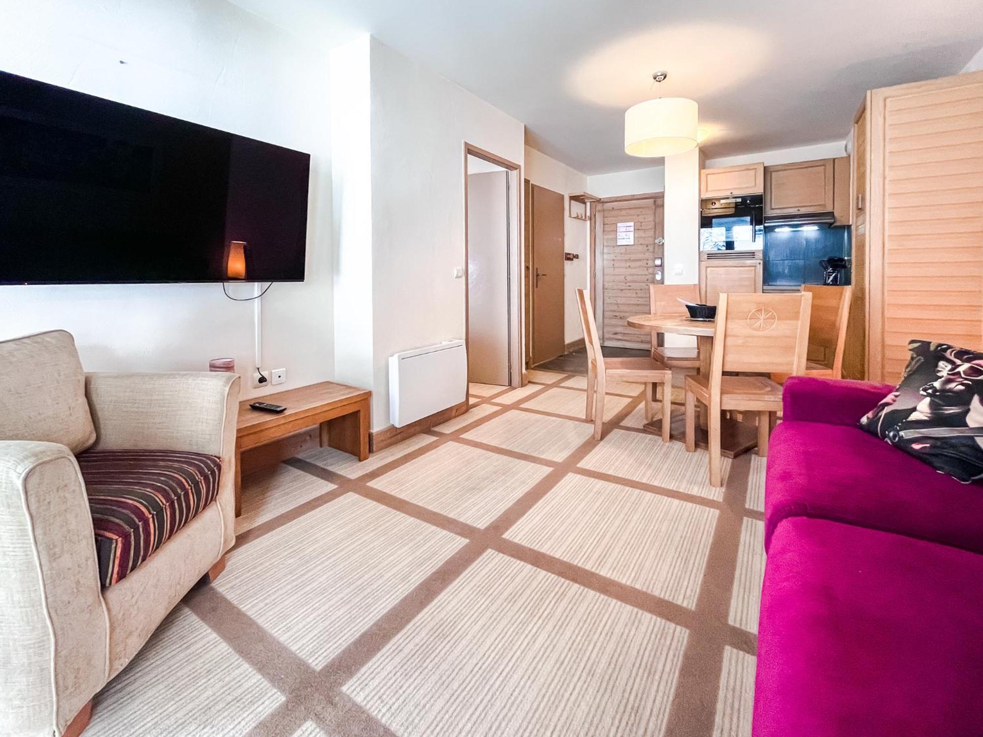 Large One-Bedroom Apartment, Wheelchair Adapted, Les Terrasses D'Eos Flaine Kültér fotó
