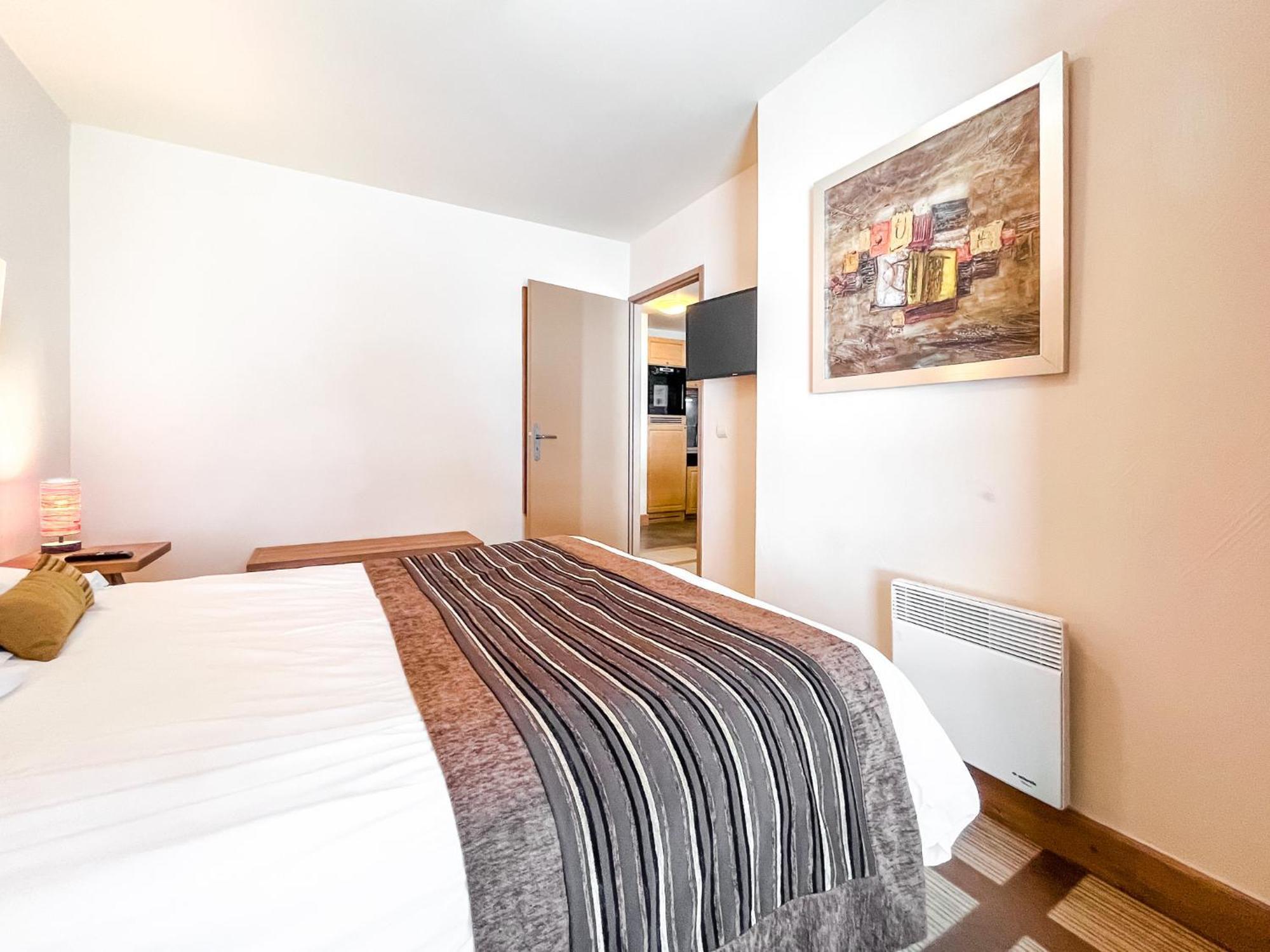 Large One-Bedroom Apartment, Wheelchair Adapted, Les Terrasses D'Eos Flaine Kültér fotó