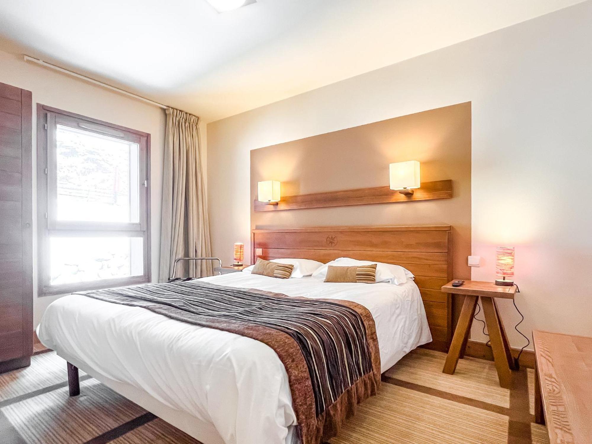 Large One-Bedroom Apartment, Wheelchair Adapted, Les Terrasses D'Eos Flaine Kültér fotó