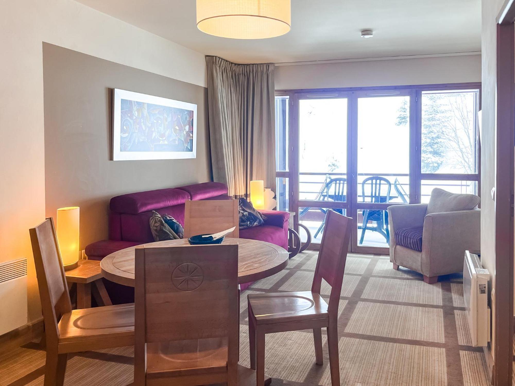 Large One-Bedroom Apartment, Wheelchair Adapted, Les Terrasses D'Eos Flaine Kültér fotó