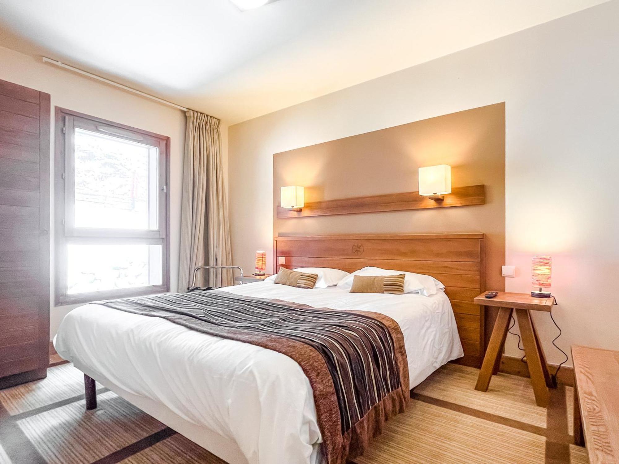 Large One-Bedroom Apartment, Wheelchair Adapted, Les Terrasses D'Eos Flaine Kültér fotó