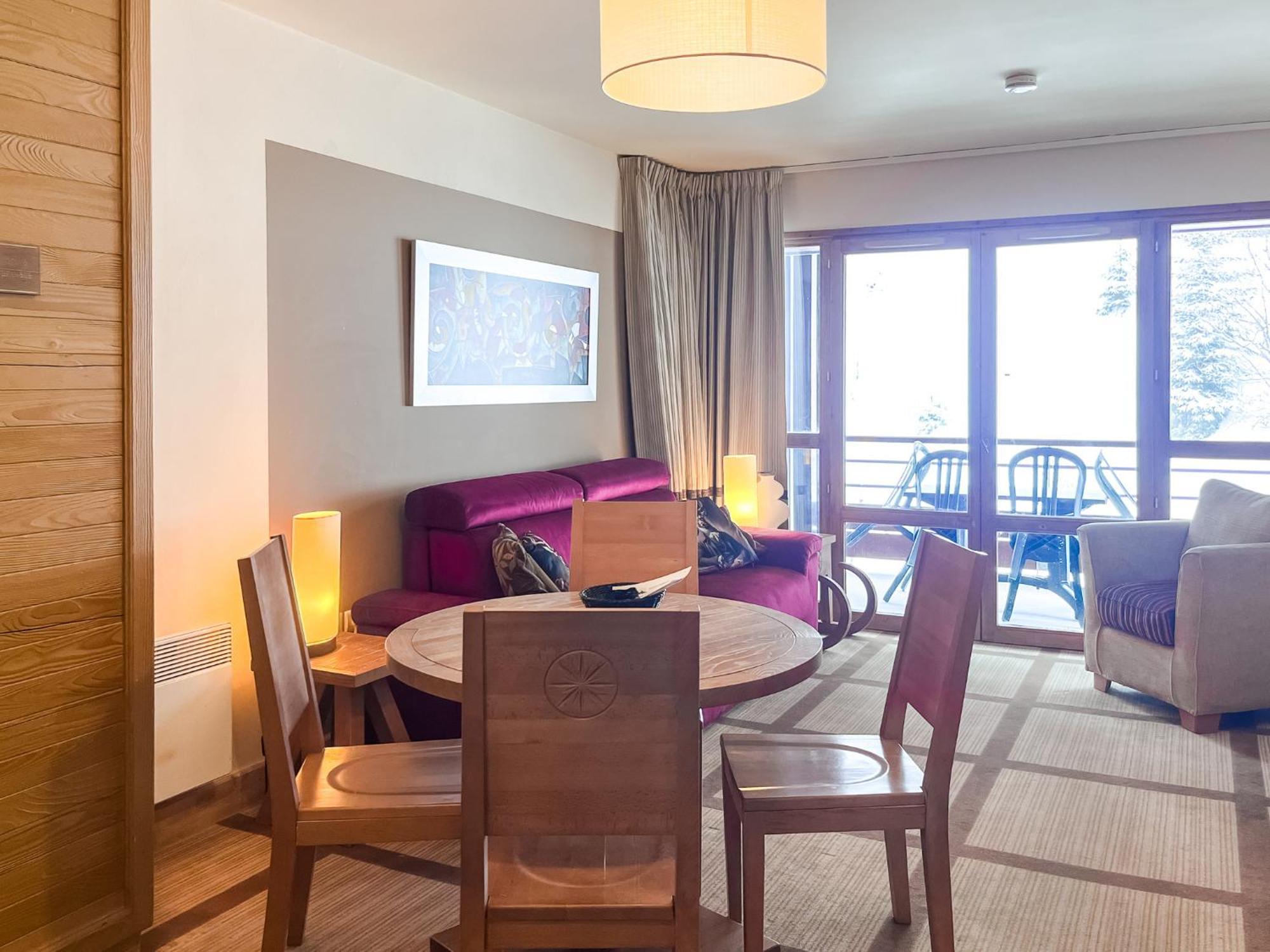Large One-Bedroom Apartment, Wheelchair Adapted, Les Terrasses D'Eos Flaine Kültér fotó