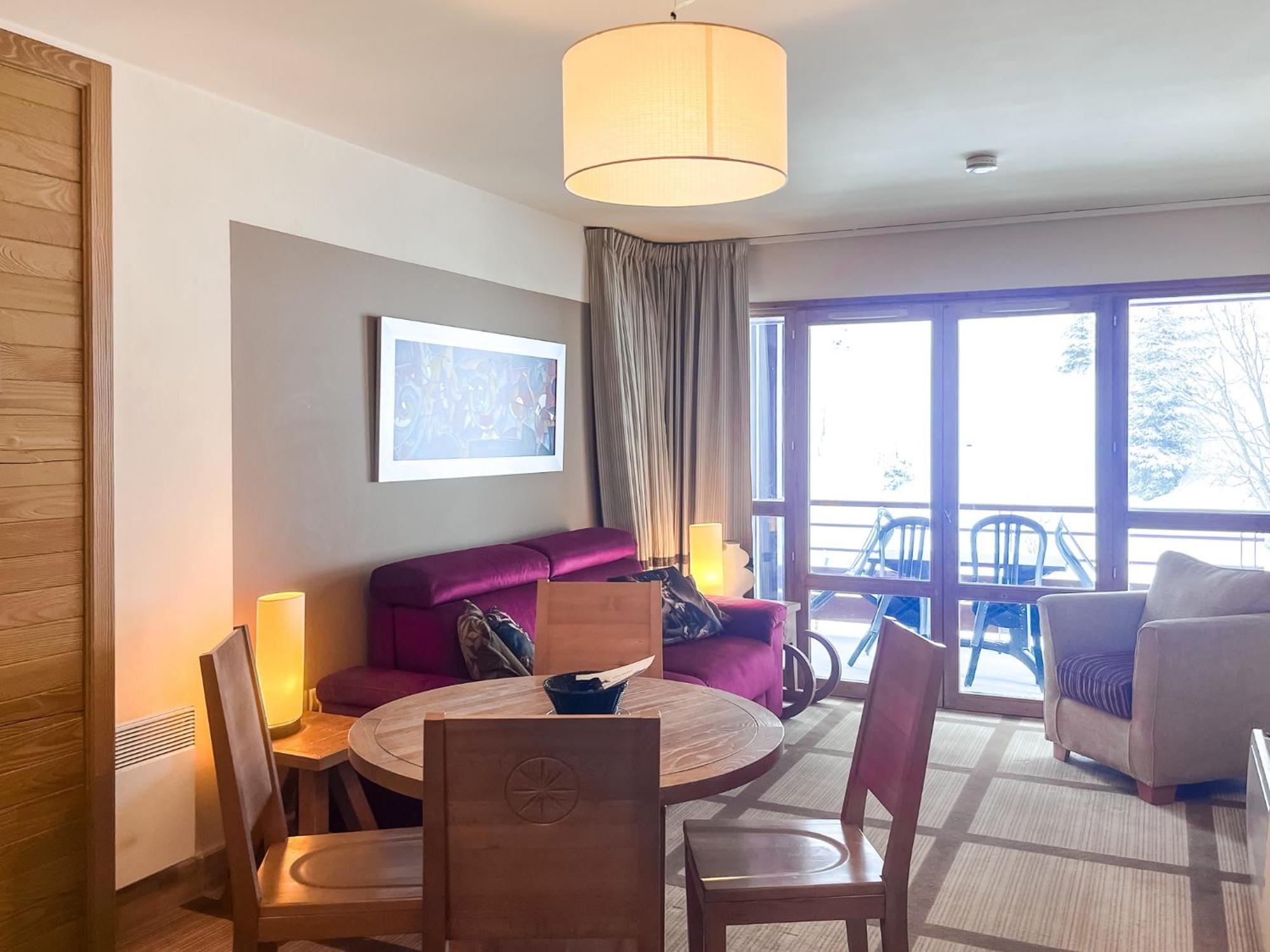 Large One-Bedroom Apartment, Wheelchair Adapted, Les Terrasses D'Eos Flaine Kültér fotó